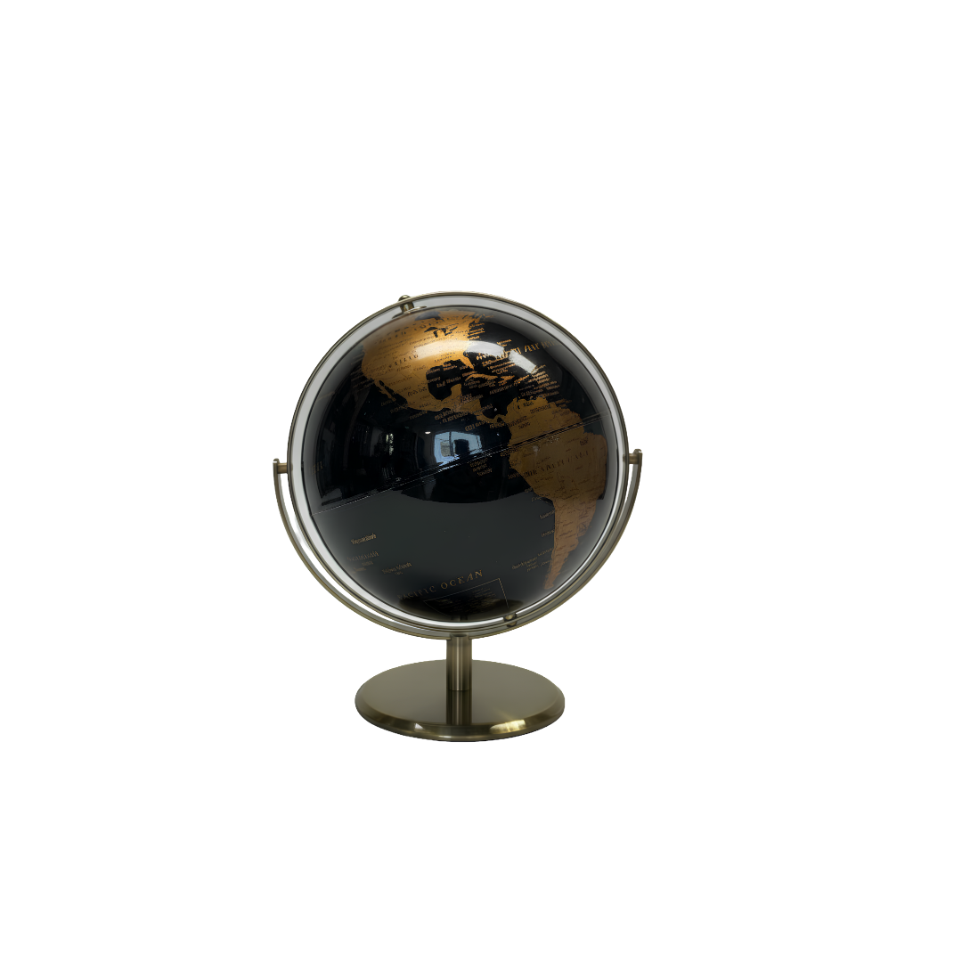1 Luxury Decorative Globe - Image 1