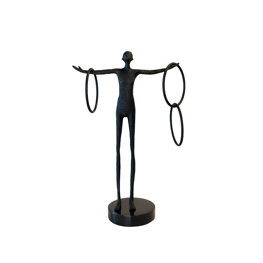 تصميم بدون عنوان The Elegant Balancer Sculpture - Image 1