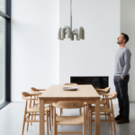 Modern Arch Design Chandelier – 360° Lighting - Image 6