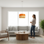 Rattan Weave Pendant Lamp - Image 2