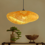 Elegant Woven Pendant Ceiling Lamp - Image 4