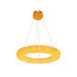 Luxury Crystal Halo Pendant Light