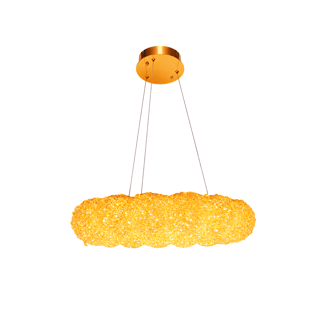 18 Luxury Crystal Cloud Pendant Light - Image 1