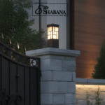 Rectangle LED Bollard Light 30 cm - Image 2