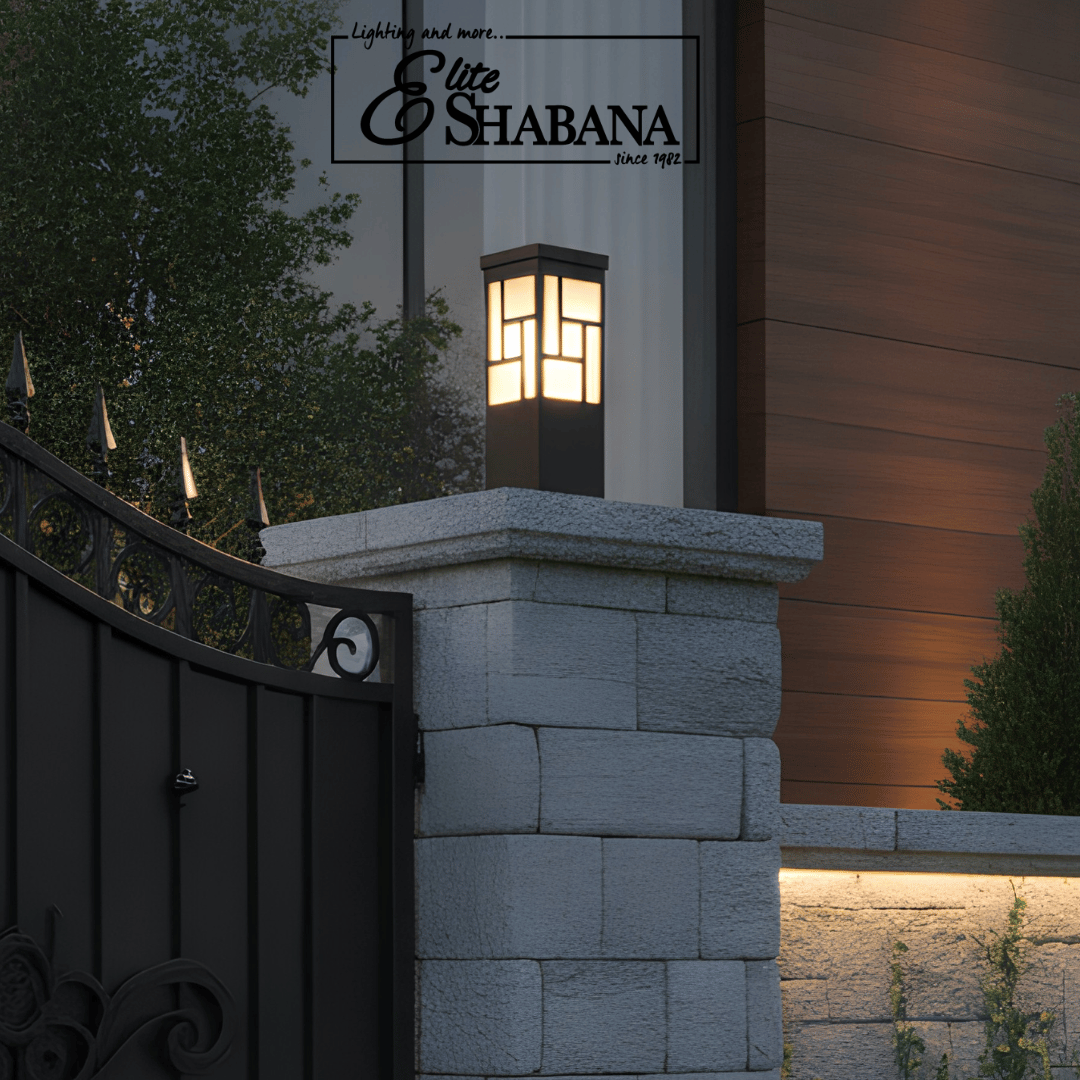 24 Rectangle LED Bollard Light 30 cm - Image 2