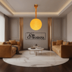 Modern Gold Crystal Globe Pendant Light – LED - Image 2