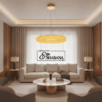 Luxury Crystal Halo Pendant Light - Image 2