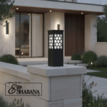 Honeycomb LED Bollard Light 30 cm - Image 2