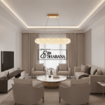Luxury Oval Crystal Ring Pendant Light - Image 2