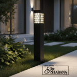 Honeycomb LED Bollard Light 60 cm - Image 2