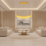 Luxury Crescent Crystal Chandelier - Image 2