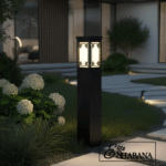 Chinese Style LED Bollard Light 60 cm - Image 2